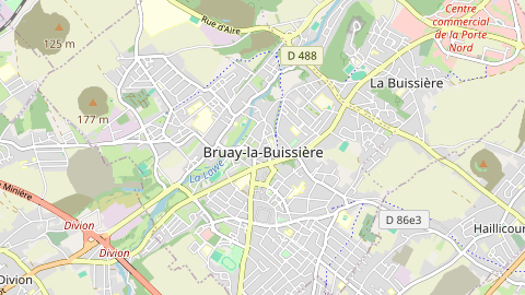 Carte de localisation de l'évènement