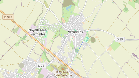 Carte de localisation de l'évènement