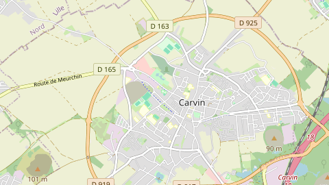 Carte de localisation de l'évènement