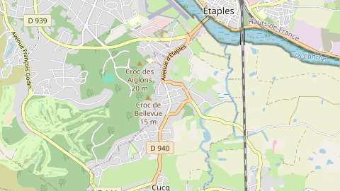 Carte de localisation de l'évènement