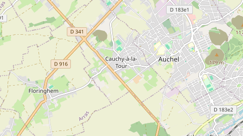 Carte de localisation de l'évènement