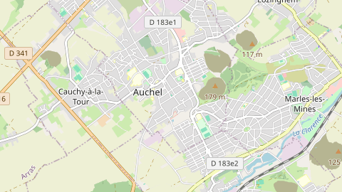 Carte de localisation de l'évènement