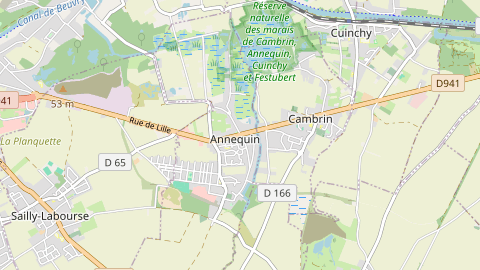 Carte de localisation de l'évènement