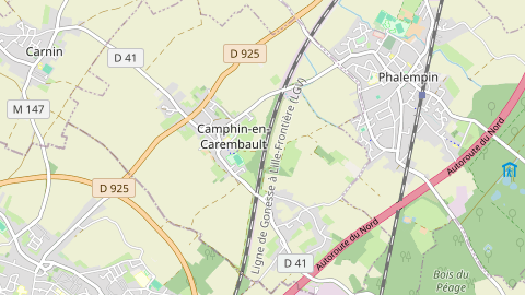 Carte de localisation de l'évènement