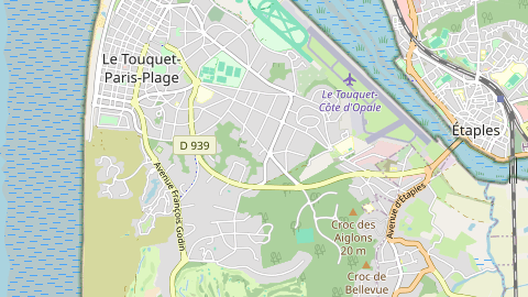 Carte de localisation de l'évènement