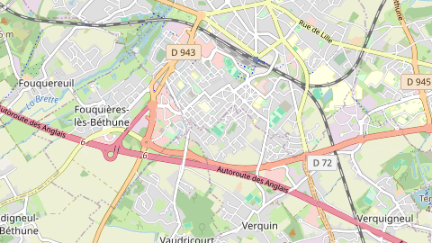 Carte de localisation de l'évènement