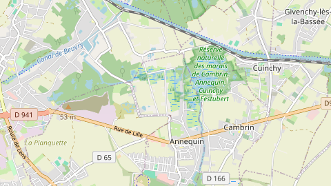 Carte de localisation de l'évènement