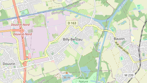 Carte de localisation de l'évènement