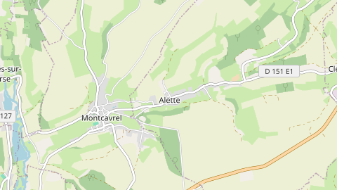 Carte de localisation de l'évènement