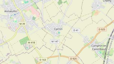 Carte de localisation de l'évènement