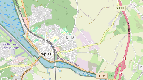 Carte de localisation de l'évènement