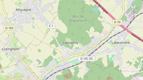 Carte de localisation de l'évènement