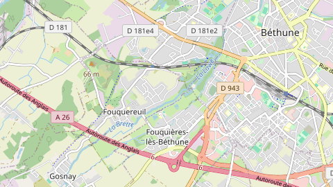 Carte de localisation de l'évènement