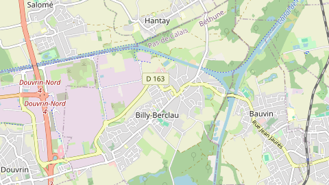 Carte de localisation de l'évènement