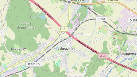 Carte de localisation de l'évènement