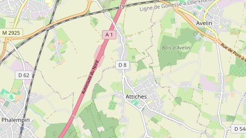 Carte de localisation de l'évènement