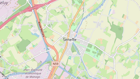Carte de localisation de l'évènement