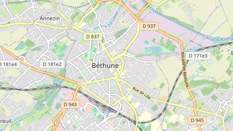 Carte de localisation de l'évènement