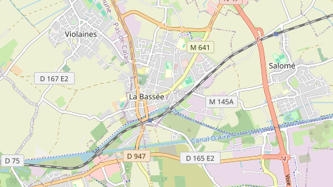 Carte de localisation de l'évènement