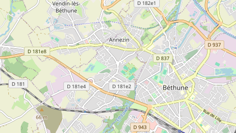 Carte de localisation de l'évènement