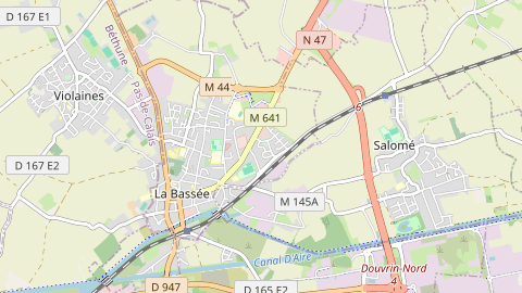 Carte de localisation de l'évènement