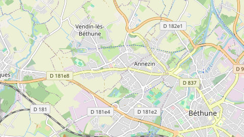 Carte de localisation de l'évènement