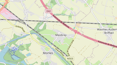 Carte de localisation de l'évènement