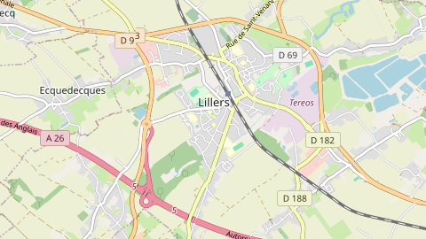 Carte de localisation de l'évènement