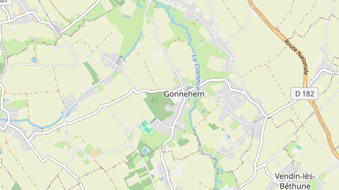 Carte de localisation de l'évènement