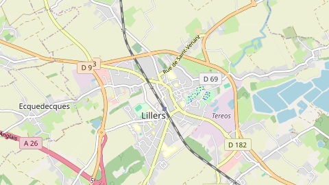 Carte de localisation de l'évènement