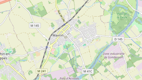 Carte de localisation de l'évènement