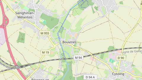 Carte de localisation de l'évènement