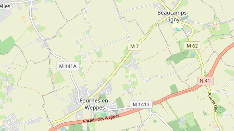 Carte de localisation de l'évènement