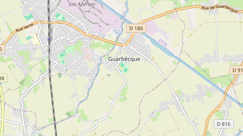 Carte de localisation de l'évènement