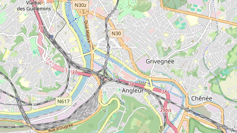 Carte de localisation de l'évènement