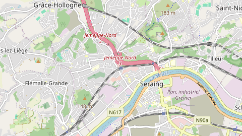 Carte de localisation de l'évènement