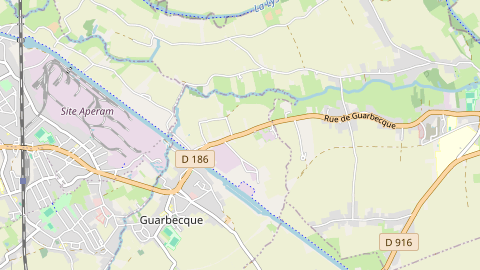 Carte de localisation de l'évènement