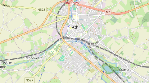 Carte de localisation de l'évènement