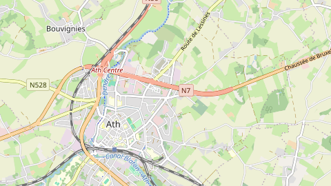 Carte de localisation de l'évènement