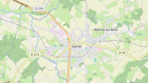 Carte de localisation de l'évènement