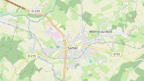 Carte de localisation de l'évènement