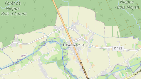 Carte de localisation de l'évènement