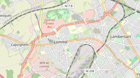 Carte de localisation de l'évènement
