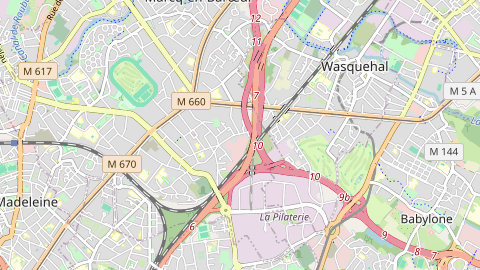 Carte de localisation de l'évènement