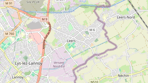 Carte de localisation de l'évènement