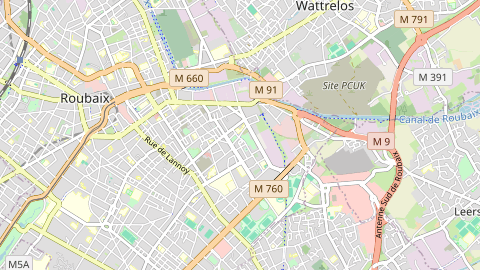 Carte de localisation de l'évènement