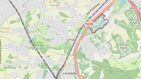 Carte de localisation de l'évènement