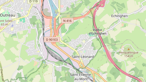 Carte de localisation de l'évènement