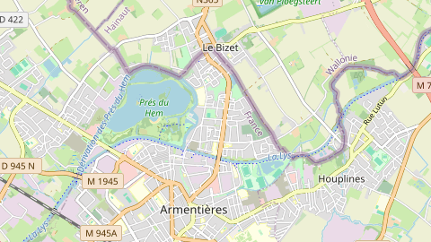 Carte de localisation de l'évènement