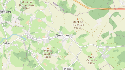 Carte de localisation de l'évènement